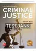 Test Bank for Introduction to Criminal Justice&comma; 10th Edition By Robert Bohm and Keith Haley All Chapters Latest Edition Pass Guaranteed