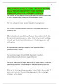 WASTEWATER CLASS B TEXAS &sol; NEWEST ACTUAL EXAM REVIEW QUESTIONS AND CORRECT ANSWERS &lpar;VERIFIED ANSWERS&rpar; A GRADE