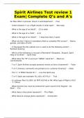 Spirit Airlines exams 