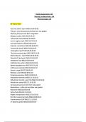 Milestone -1 Exam &lpar;Health Assessment&comma; Fundamentals and Pharmacology&rpar; Blueprint