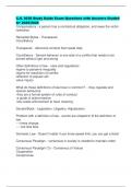 CJL 3038 Practice Quiz Exam Questions with Answers Graded A&plus; 2025&sol;2026