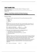 Test Bank For Basic Pharmacology for Nurses 19th Edition Michelle J&period; Willihnganz&comma; Samuel L&period; Gurevitz&comma; Bruce Clayton Chapter 1-48