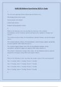 NURS 200 Midterm Exam Review 2025 A&plus; Grade