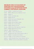 MCGRAW-HILL'S TAXATION OF INDIVIDUALS AND BUSINESS ENTITIES 2025 QUESTIONS WITH CORRECT DETAILED ANSWERS