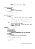 ATI fundamentals summaries and questions and answers&period;
