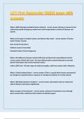 LETI First Responder &lpar;2025&rpar; exam with answers