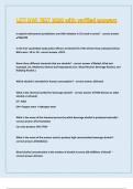 LETI DWI TEST 2020 with verified answers