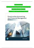 Solution Manual For Construction Accounting and Financial Management&comma; 4th Edition  by Steven J&period; Peterson&comma; Verified Chapters 1 - 18&comma; Complete