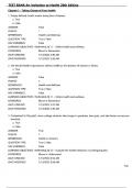 Complete Test Bank - An Invitation to Health 21st Edition - Lisa Tunks&comma; All Chapters 1 to 20 Covered