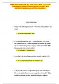 NR601 Final Exam &sol; NR 601 Final Exam &lpar;New&comma; 2023&rpar;&colon; Chamberlain College of Nursing &lpar;100 Correct Q & A&rpar; &lpar;SATISFACTION GUARANTEED&period; 