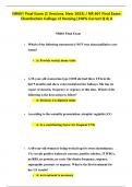  NR 601 Final Exam &sol; NR601 Final Exam &lpar;100 Q&sol;A&rpar;&lpar;Version-2&rpar; &lpar;New&comma; 2024&rpar;&colon; Chamberlain College and more Exams Nursing in PDF