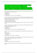 NGN ATI RN MATERNAL NEWBORN PROCTORED EXAM 2024 ACTUAL EXAM COMPLETE 70 QUESTIONS WITH DETAILED VERIFIED ANSWERS &lpar;100&percnt; CORRECT ANSWERS&rpar; &sol;ALREADY GRADED A&plus;