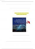 TEST BANK For Business Data Communications and Networking&comma; 14th Edition by FitzGerald&comma; Dennis&comma; Durcikova &vert; Verified Chapter's 1 - 12 &vert; Complete
