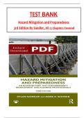 Hazard Mitigation and Preparedness 3rd Edition Test Bank By Sandler & Schwab&comma; All 1-13 Chapters Covered &comma;Latest Edition