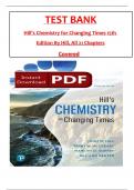 Hill's Chemistry for Changing Times 15th Edition - Test Bank&comma; All 1-21 Chapters Covered &comma;Latest Edition