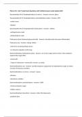 Pharm 210 - Unit 7 Galen Exam Questions with Verified Answers Latest Update 2025 