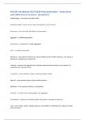 NR 503 Chamberlain 2027&sol;2028 Prep Examination &ndash; Study Smart  with 100&percnt; Correct Answers&excl;  &lpar;Graded A&plus;&rpar; 
