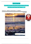 TEST BANK Varcarolis Canadian Psychiatric Mental Health Nursing 3rd Edition By Pollard All Chapter 1 - 35