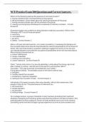 NCE Practice Exam 200 Questions and Correct Answers&period;