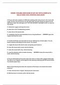 NREMT TRAUMA NEW EXAM STUDY SET WITH COMPLETE SOLUTIONS 100&percnt; VERIFIED 2025-2026&excl;&excl;