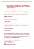 ILLINOIS CNA STATE EXAM &lpar;150 QUESTIONS&rpar; WITH 100&percnt; VERIFIED ANSWERS LATEST 2025-2026 GRADED A&plus;