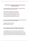 HESI 799 RN EXIT EXAM WITH COMPLETE SOLUTIONS 100&percnt; VERIFIED 2025-2026&excl;&excl;