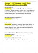 National &plus; UST Mortgage PrepXL Exam Questions And Answers Latest 2025&period;docx