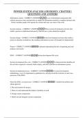 POWER SYSTEM ANALYSIS AND DESIGN CHAPTER 1 QUESTIONS AND ANSWERS