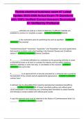 Florida electrical business exam &num;7 Latest Update 2025-2026 Actual Exam 75 Questions with 100&percnt; Verified Correct Answers Guaranteed A&plus; Verified by Professor