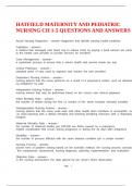 SAUNDERS NCLEX-RN EXAM &lpar;5TH ED&period;&rpar; - MATERNITY NURSING QUESTIONS AND ANSWERS