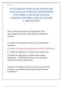 FCCS CERTIFICATION EXAM NEWEST 2025  ACTUAL EXAM COMPLETE 160 QUESTIONS  AND CORRECT DETAILED ANSWERS &lpar;VERIFIED ANSWERS&rpar; &vert;ALREADY GRADED  A&plus;&vert;&vert;BRAND NEW&excl;&excl;