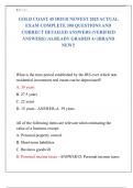 GOLD COAST 45 HOUR NEWEST 2025 ACTUAL  EXAM COMPLETE 300 QUESTIONS AND  CORRECT DETAILED ANSWERS &lpar;VERIFIED  ANSWERS&rpar; &vert;ALREADY GRADED A&plus;&vert;&vert;BRAND  NEW&excl;&excl;
