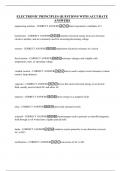 ELECTRONIC PRINCIPLES QUESTIONS WITH ACCURATE ANSWERS