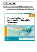 Foundations of Adult Health Nursing &ndash; Practice Questions &lpar;9th Edition&comma; Cooper & Gosnell&rpar; - PDF