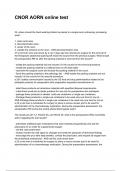 CNOR AORN online test NEWEST 2025&sol;2026 ACTUAL EXAM COMPLETE QUESTIONS AND CORRECT DETAILED ANSWERS &lpar;VERIFIED ANSWERS&rpar; &vert;ALREADY GRADED A&plus;&vert;&vert;BRAND NEW&excl;&excl;