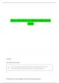 SKILLSUSA KNOWLEDGE BOWL TERMS QUESTIONS WITH COMPLETE ANSWERS