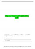 SKILLSUSA HEALTH KNOWLEDGE BOWL PART 2 QUESTIONS WITH COMPLETE ANSWERS