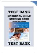 TEST BANK FOR MATERNAL CHILD NURSING  CARE 7TH EDITION BY SHANNON &period; PERRY&comma;  MARILYN J&period; HOCKEN BERRY&comma; MARY CATHERINE  CASHION CHAPTER 1-50 COMPLETE GUIDE  LATEST UPDATE&period; ISBN&period;&period;&period;9780323825900