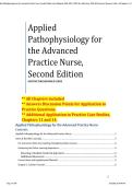  Applied Pathophysiology for the Advanced Practice Nurse &lpar;2nd Edition&rpar; by Lucie Dlugasch & Lachel Story &ndash; Instructor Resource Guide &lpar;All Chapters&rpar;
