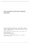 NICU Nursing