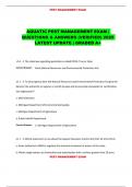 AQUATIC PEST MANAGEMENT EXAM &vert;  QUESTIONS & ANSWERS &lpar;VERIFIED&rpar; 2025 LATEST UPDATE &vert; GRADED A&plus;