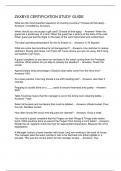 ZAXBYS CERTIFICATION STUDY GUIDE