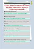 CALMHSA Peer Support Certification PT8 Questions  With Detailed Verified Answers &lpar;100&percnt; Correct  Answers&rpar; &sol;Already Graded A&plus;