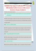 CALMHSA Peer Support Certification PT11 Questions  With Detailed Verified Answers &lpar;100&percnt; Correct  Answers&rpar; &sol;Already Graded A&plus;