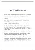 test &num;1 bio 1402 Dr&period; Held