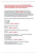  General Structural Pest control 7a ACTUAL EXAM BUNDLE