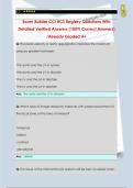 Exam Builder CCI RCS Registry Questions With  Detailed Verified Answers &lpar;100&percnt; Correct Answers&rpar;  &sol;Already Graded A&plus;