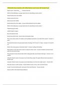 VTNE Dentistry Exam Questions with Verified Solutions Latest Version 2025 Already Passed 