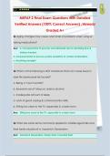 MEPAP 2 Final Exam Questions With Detailed  Verified Answers &lpar;100&percnt; Correct Answers&rpar; &sol;Already  Graded A&plus;