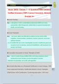 Music 2MT3&colon; Classes 1&mdash;5 Questions With Detailed  Verified Answers &lpar;100&percnt; Correct Answers&rpar; &sol;Already  Graded A&plus;